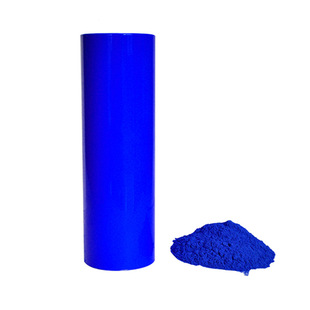 热固性塑粉 环氧防腐喷塑粉末涂料 蓝色高光户内静电喷塑粉末