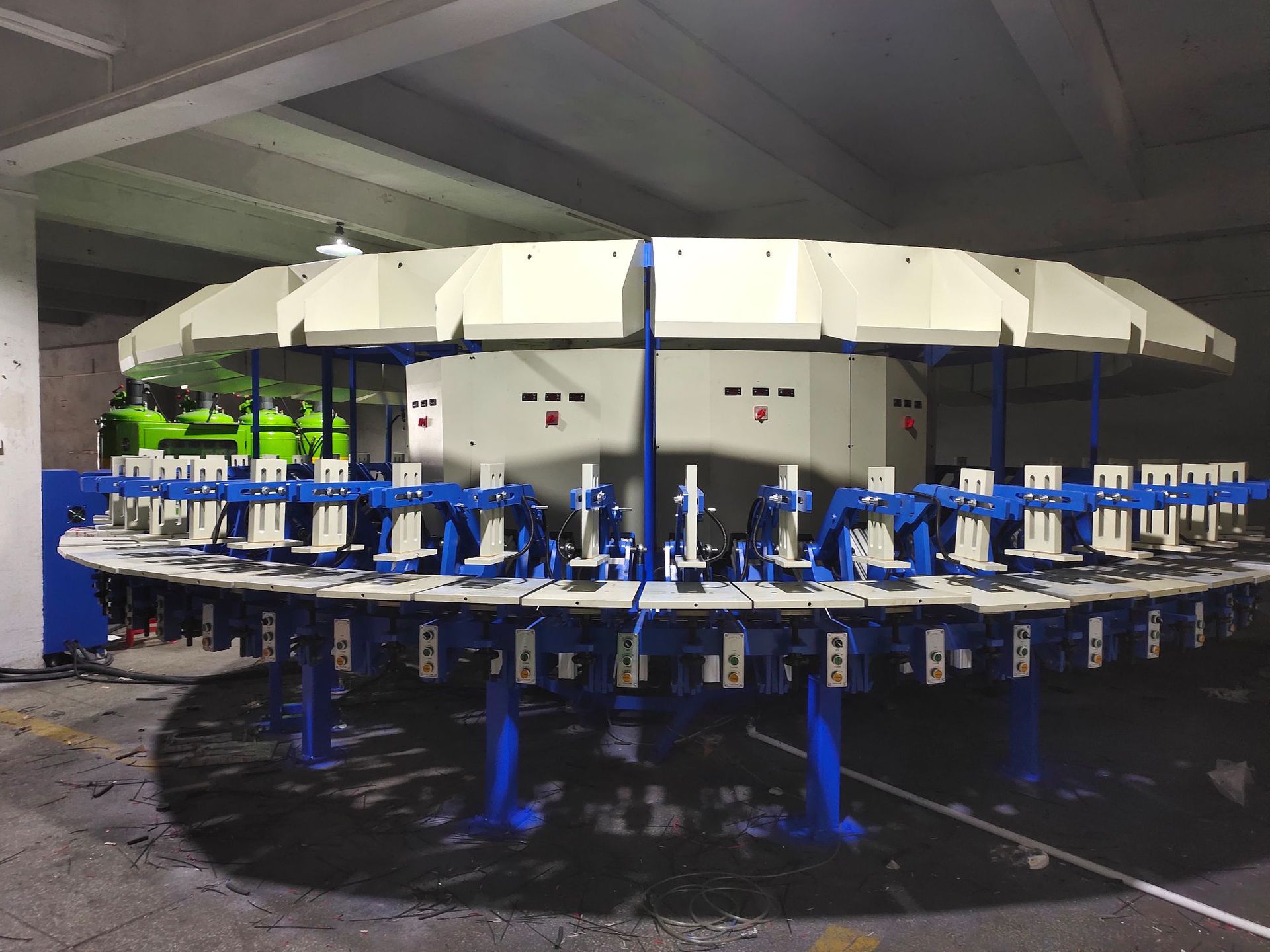 聚氨酯发泡生产线 圆盘链式自动开合模具 全自动生产流水线