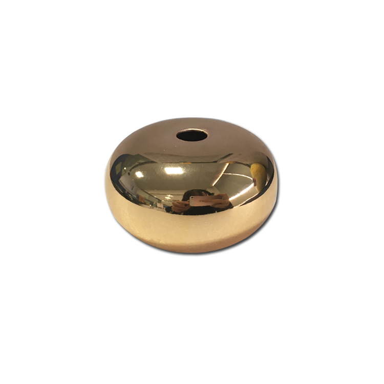 灯饰球 60mm金属扁球 空心球冲孔 灯饰台灯配件装饰球