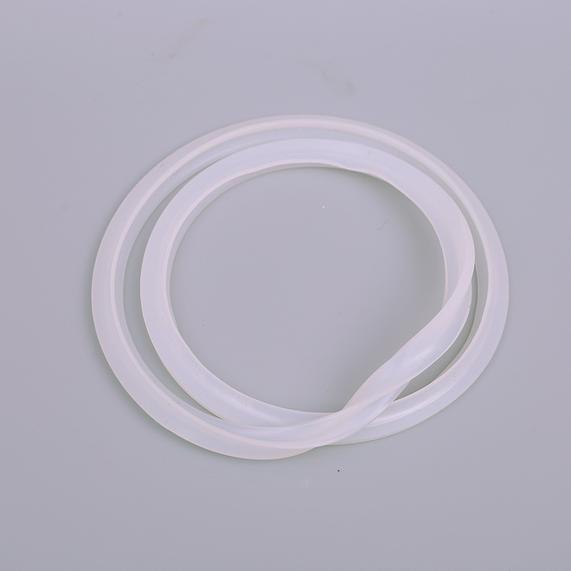 高压锅密封圈0.5厘米厚乳白色散装18 20 22 24 26 28寸硅橡胶