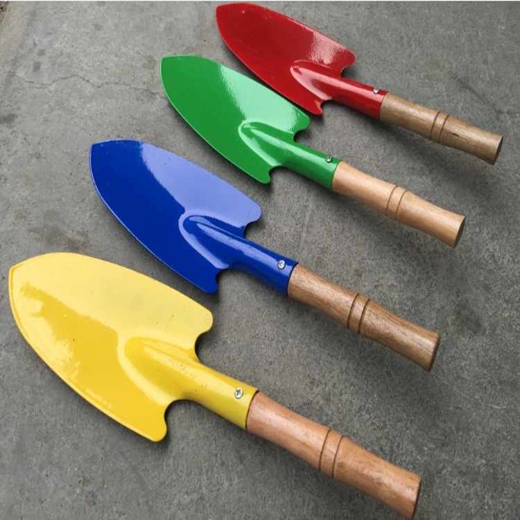 铁质沙滩铲子儿童小铁铲工具沙滩玩具 园林园艺工具花铲地摊玩具