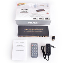 HDMI  3D六进二出HDMI矩阵 6x2 HDMI 矩阵 现货