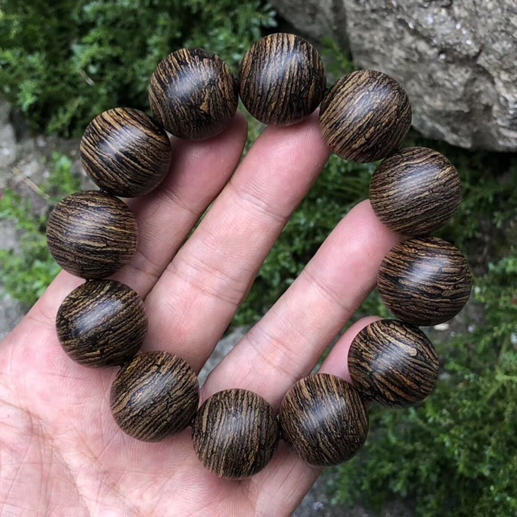 加里曼丹(龙鳞纹沉香) 男女情侣佛珠2.0手串手链