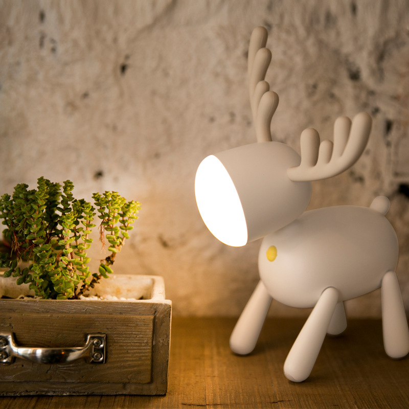 deer night light cute night light sleeping night light animal night light boy night light gifts for boys