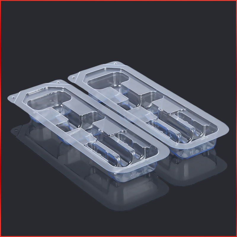 厂家直销pvc吸塑泡壳 包装水光针透明吸塑包装盒 可定塑料吸塑盒