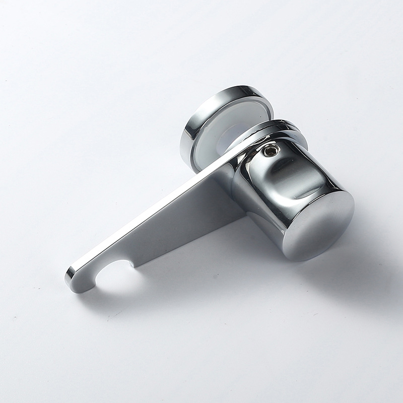 厂家直销玻璃门隔断锁扣 玻璃门锁 铜挂扣 出口东南亚卫浴五金