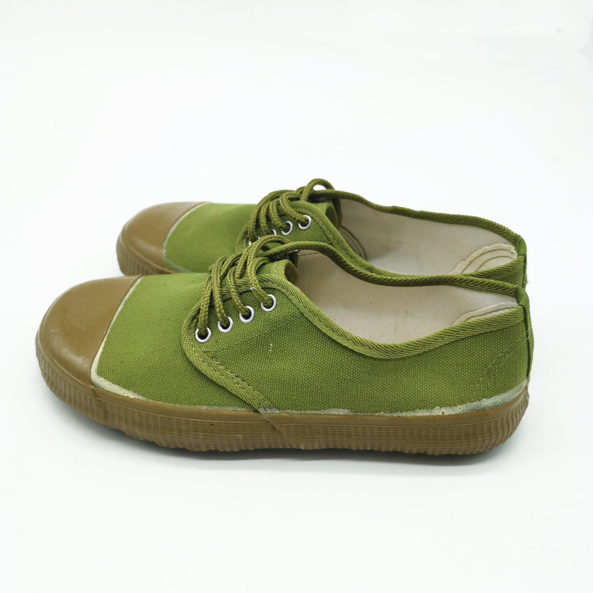 产地货源棉布解放鞋农田户外工地跑江湖地摊鞋耐磨厂家直销绿解放