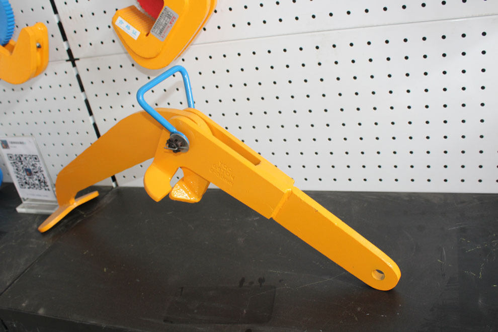 6t 油桶吊钳夹具 油桶夹钳 油桶吊具 开口0-30mm钢板油桶钳