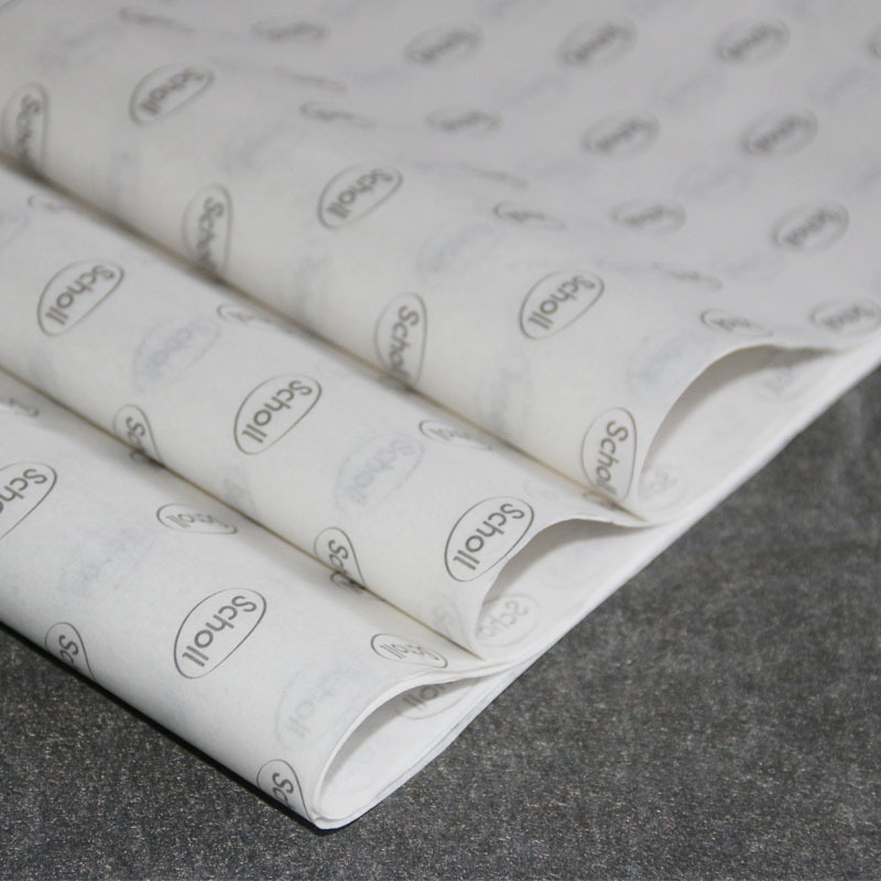 厂家直供服装鞋包防潮透气包装纸 纸质柔软 半透明打字纸定制印刷