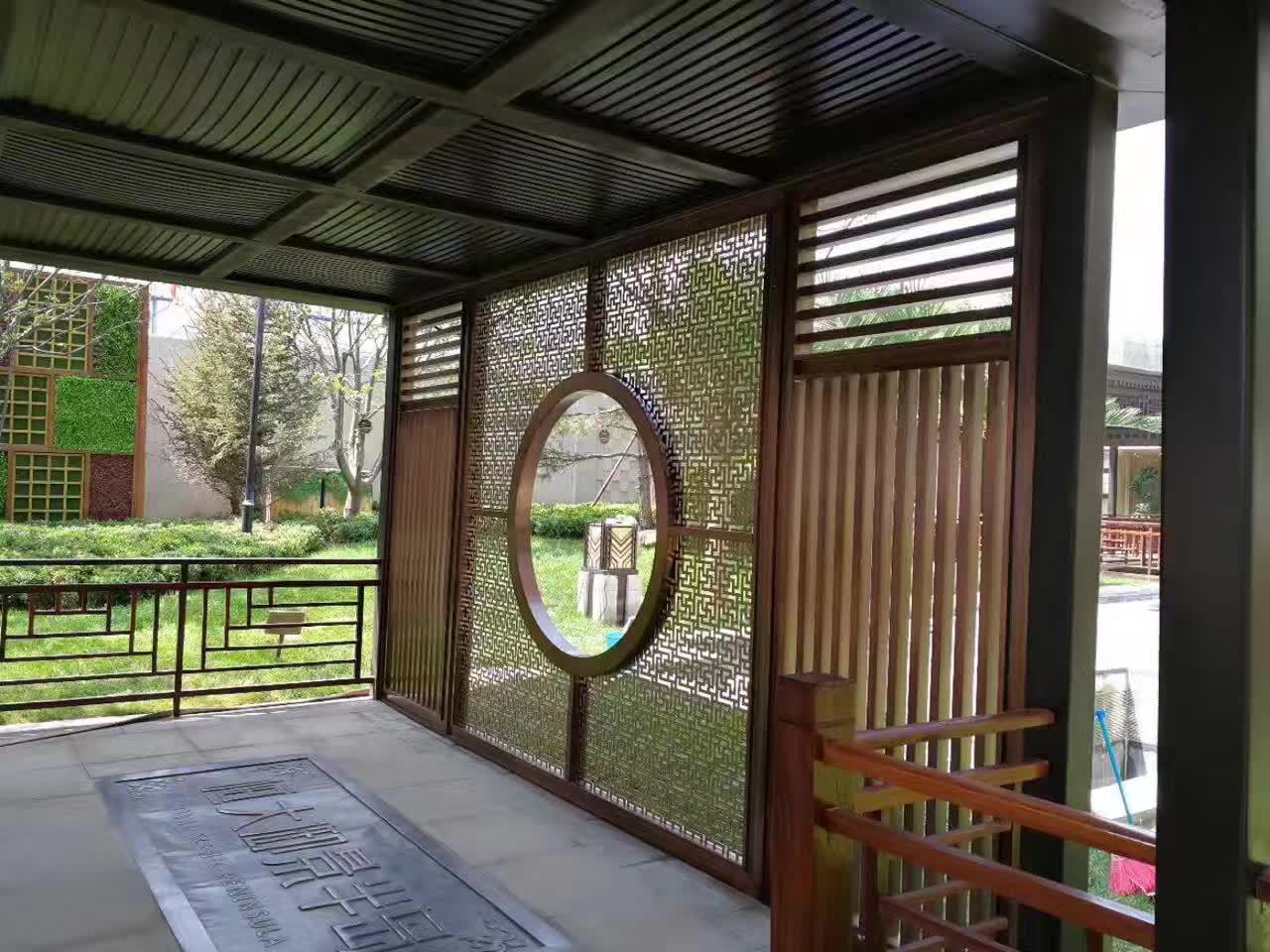 力恒彩色不锈钢屏风 客厅屏风定制创意卧室折叠屏风风格品质款