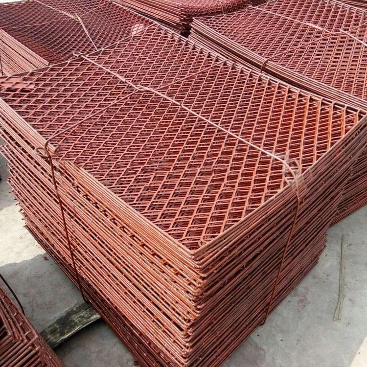 建筑用钢板网脚踏板 压平钢板网脚踏板 钢制脚踏板厂家