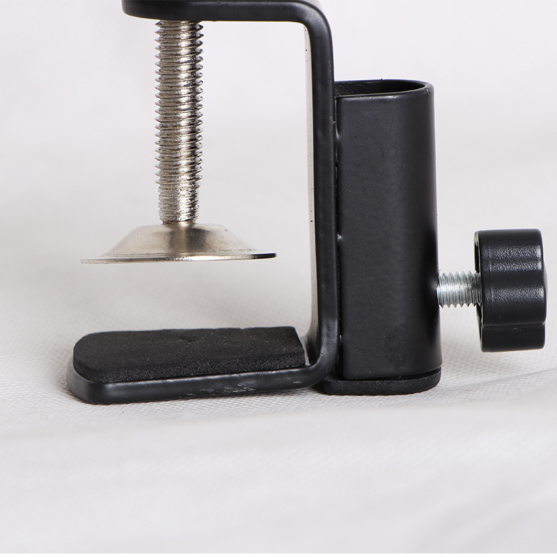 台灯长臂护眼夹子桌面拍摄工作美甲纹身维修学习支架工字夹加厚款