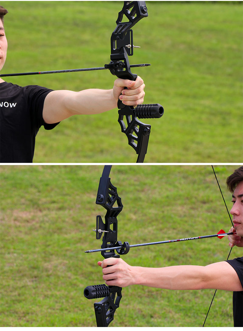 射击射箭器材合金弓箭直拉射鱼猎弓户外弓箭非反曲弓景区