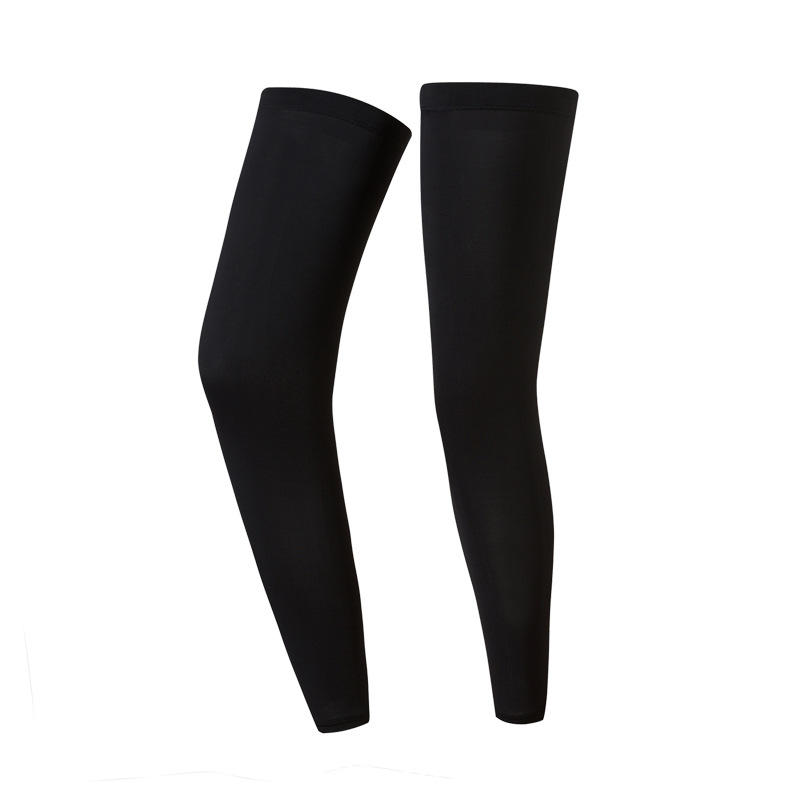 户外夏季冰丝腿套男女士防晒运动跑步腿套登山运动护腿膝骑行装备