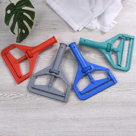 厂家现货批发标准型蜡拖夹头拖把夹头扣式夹子棉线地拖配件拖布夹