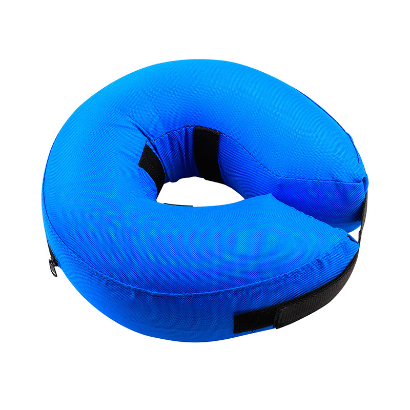 工厂现货 pvc充气宠物脖圈充气狗狗圈充气狗狗护颈圈 充气颈圈