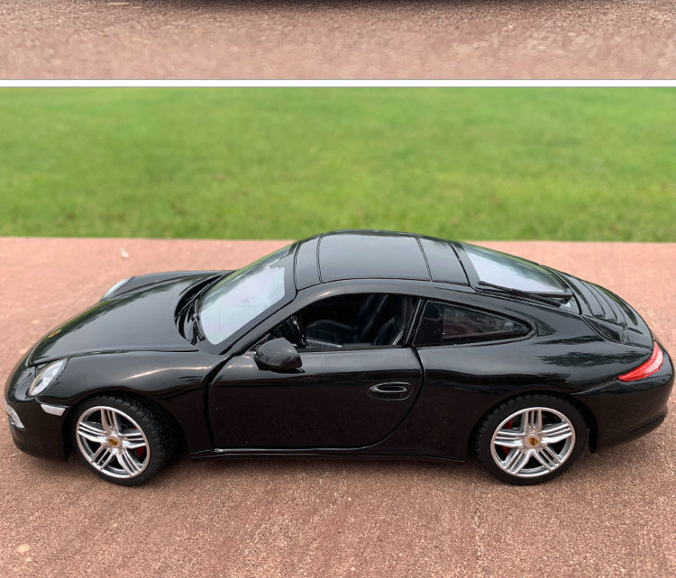 星辉1 24保时捷911合金属汽车模型玩具 原厂仿真跑车收藏礼物摆件