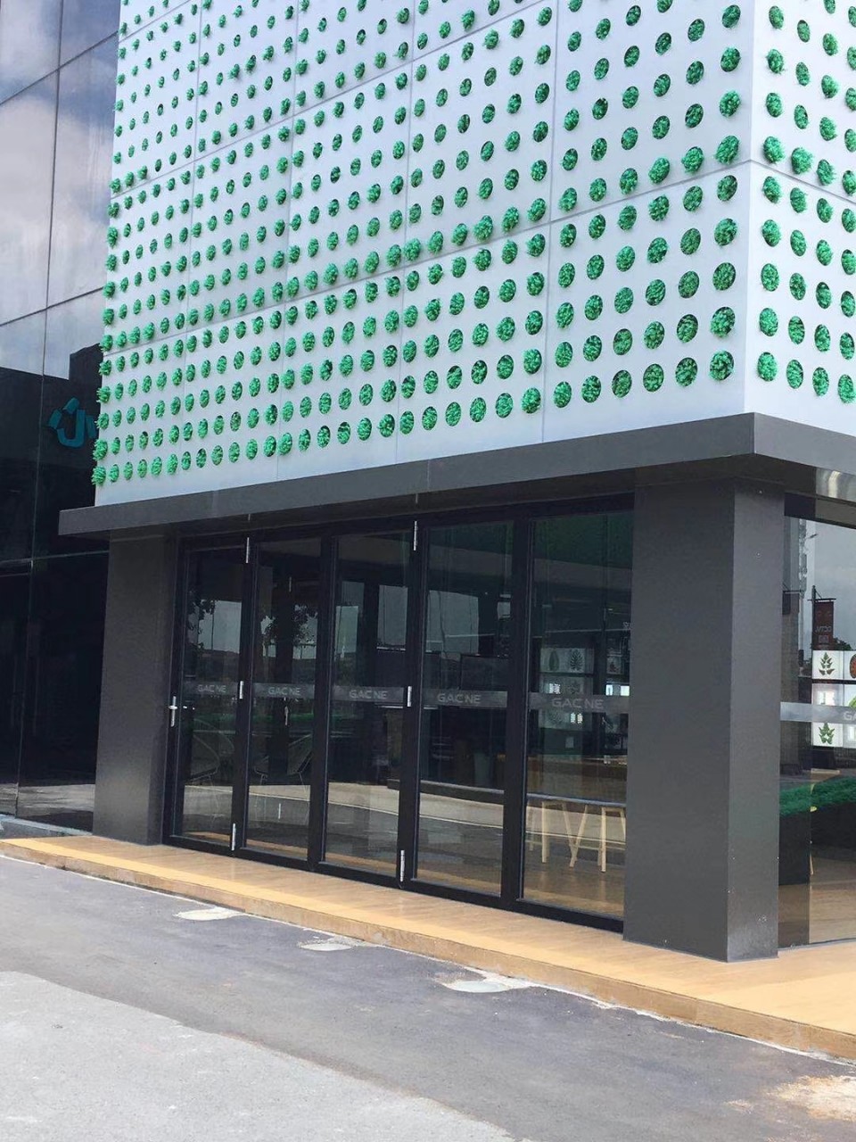 门头造型装饰材料 慕墙铝单板 缕空拼接铝单板 工程外墙铝板