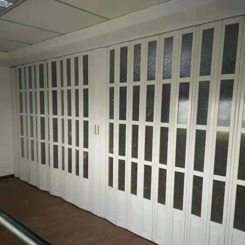 折叠门pvc铝合金折叠门隐形折叠门阳台客厅家居商铺收缩推拉门