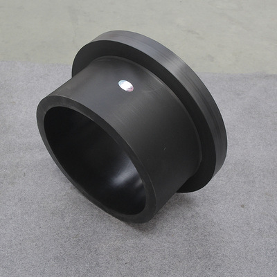 厂家直供pe管件 对接式注塑法兰头 工程用pe法兰接头批发