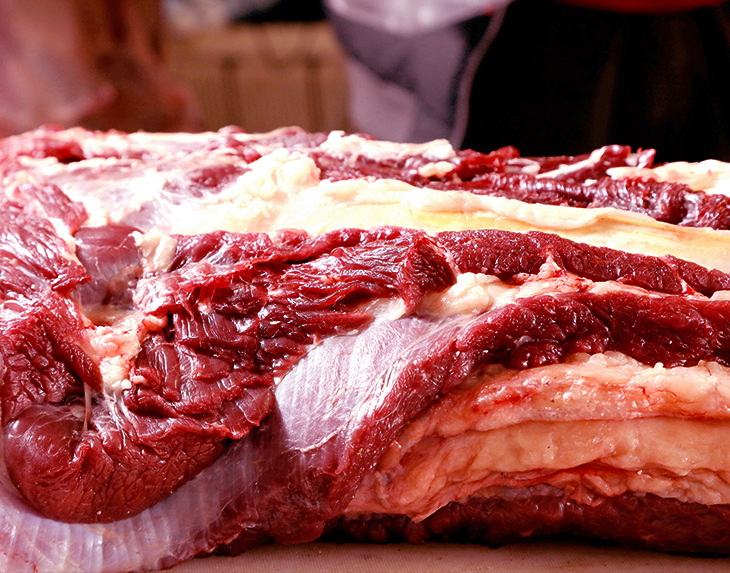 达生源内蒙古特产牛胸口牛肉冷冻2斤新鲜整切散养黄牛牛胸口