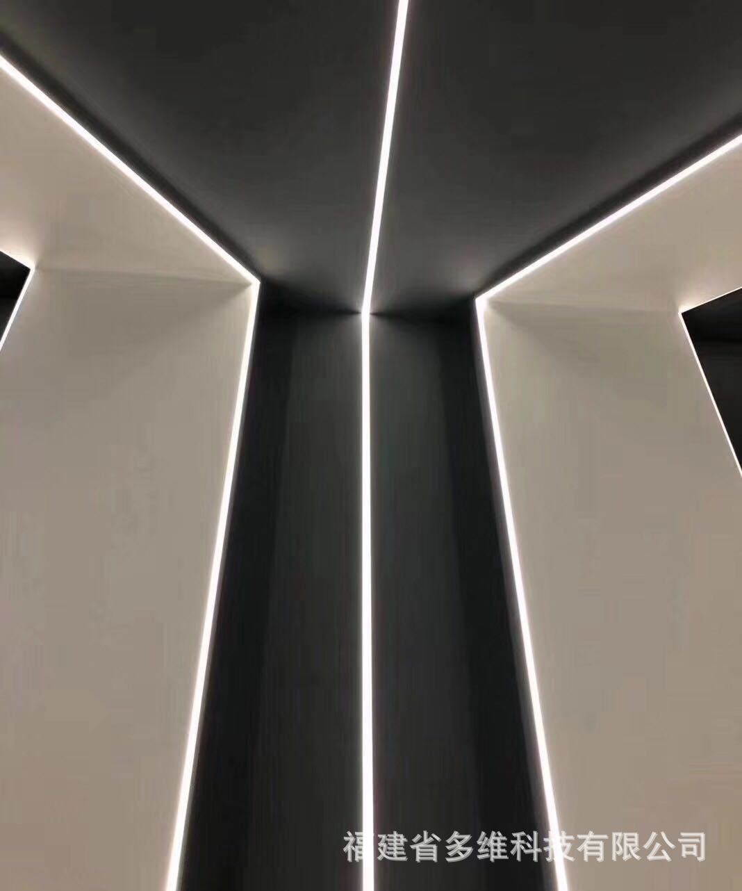 嵌入式led线性灯直长条无缝拼接铝材线型灯低压24v线条轮廓线形灯