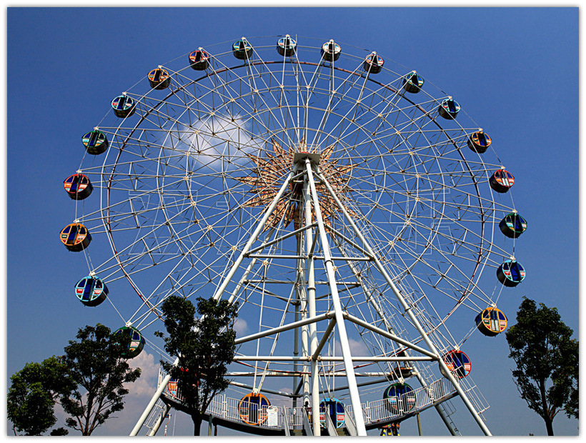 双龙游乐厂家供应 大型户外观光游乐设备 摩天轮