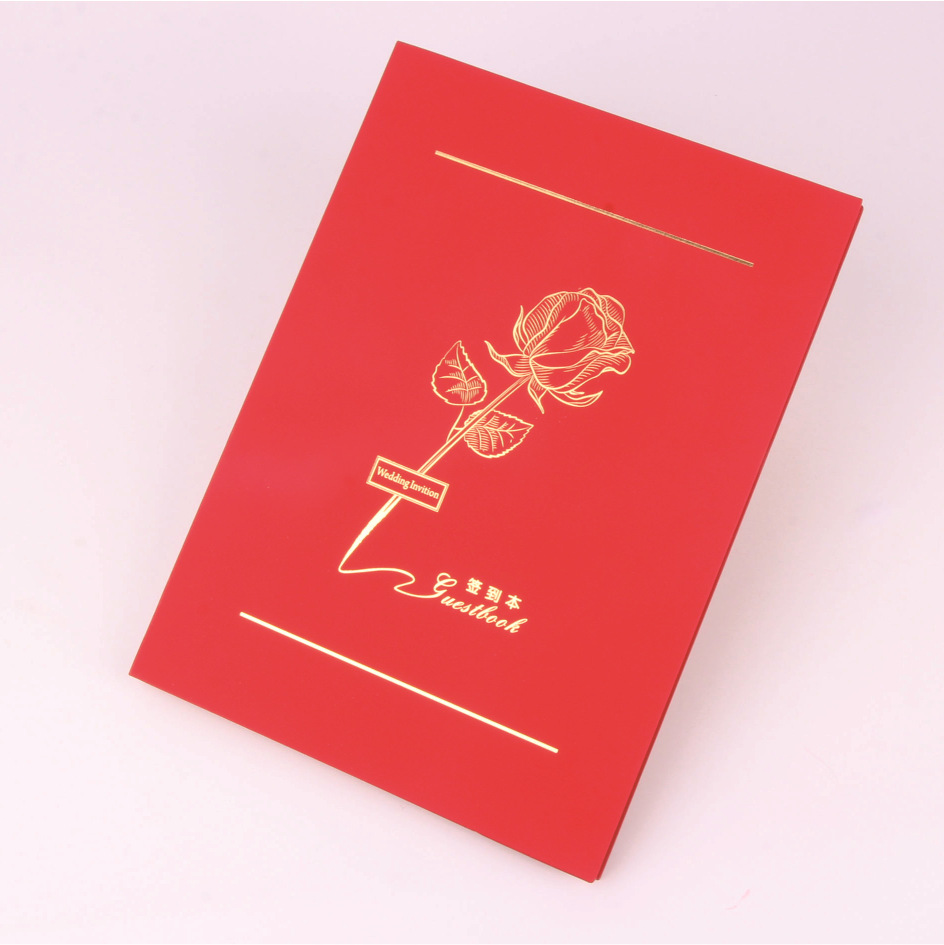 我工厂可为客户定制,设计公司专业签到本(2本起定,并且是封面内页都