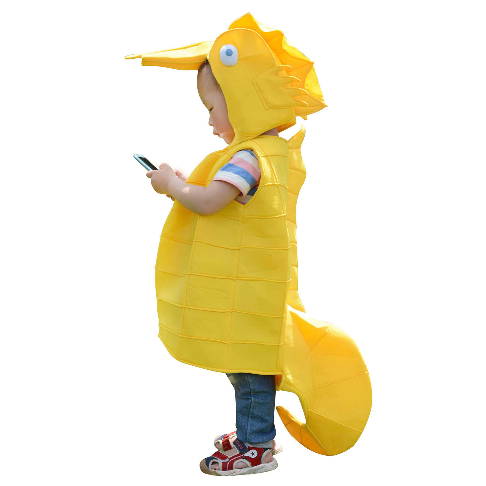 海底动物儿童海马扮演服亲子游戏装舞台演出服圣诞节派对海马服装