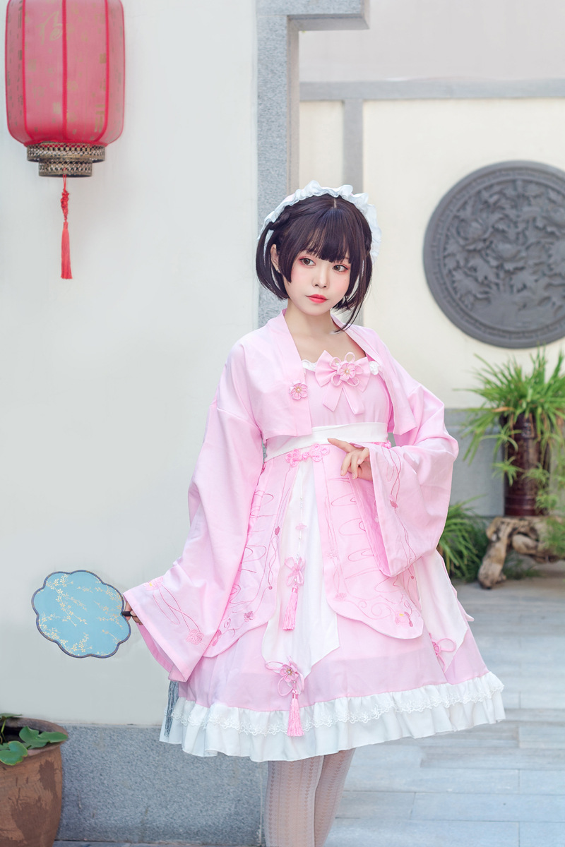 汉元素刺绣lo裙 lolita裙 jsk op
