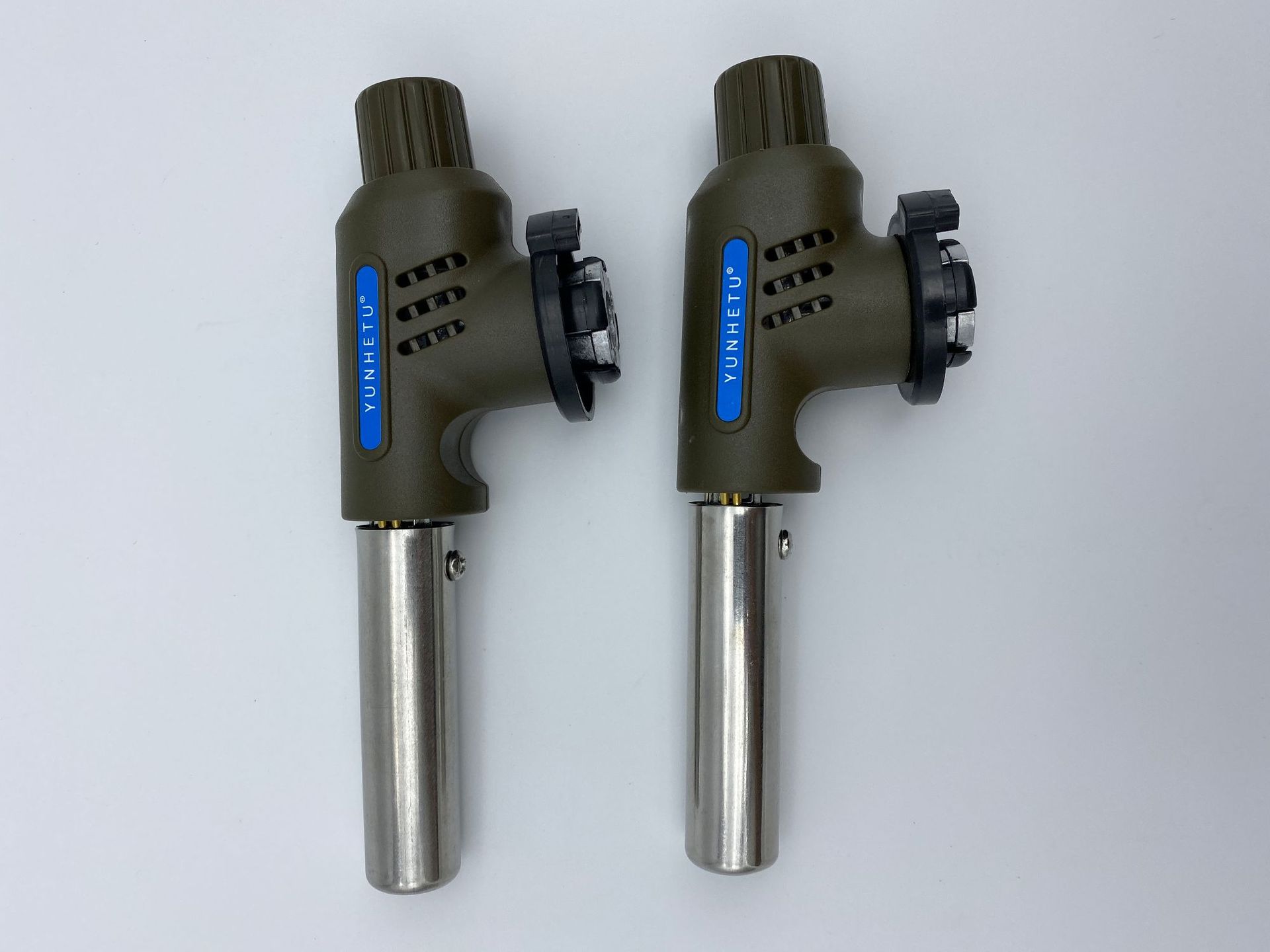 云鹤图瓦斯丁烷气卡式喷火枪可倒置使用喷枪焊枪户外烧烤厨房烘焙