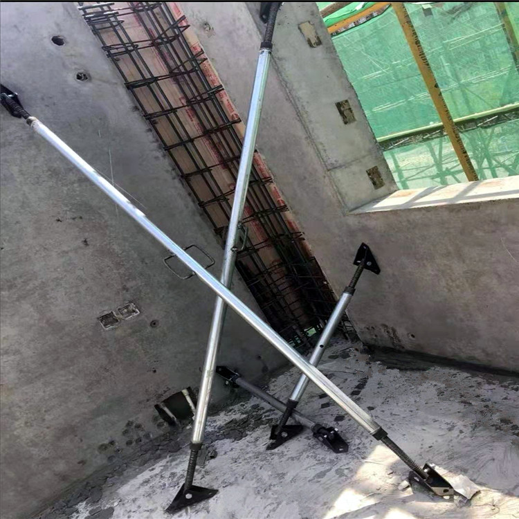 厂家定制生产 建筑墙板斜支撑 杯式钢支撑 可调节钢支撑 支持定制