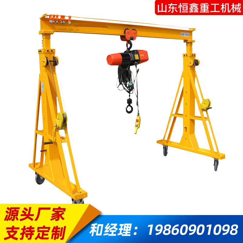 小型电动葫芦龙门架运行平稳2吨3吨5吨门式起重机 支持加工定制