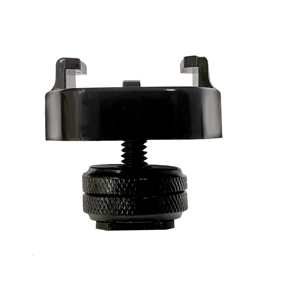 适用gopro hero7/6/5 dji 运动相机配件 热靴同步拍摄支架 快卸式