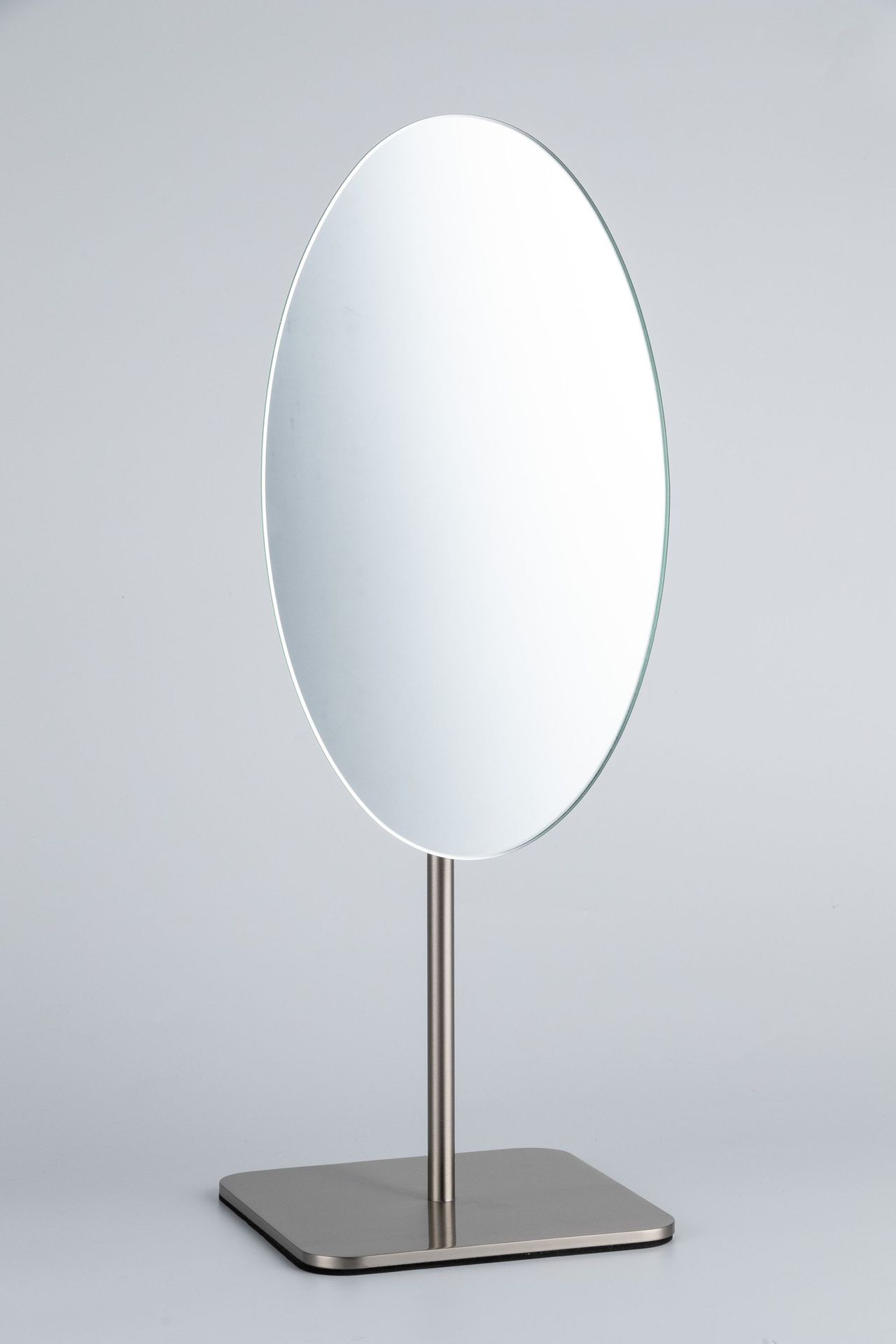 馨阳厂家直销青古铜色双面方形珠宝柜台镜金属银镜镜片可加印logo