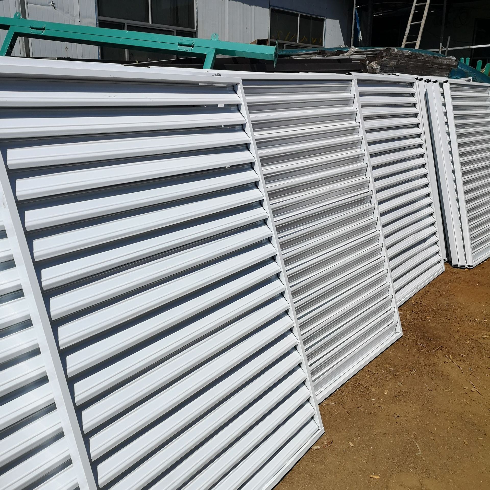 厂家供应百叶窗 空调外机防护罩 防雨百叶窗 通风百叶窗