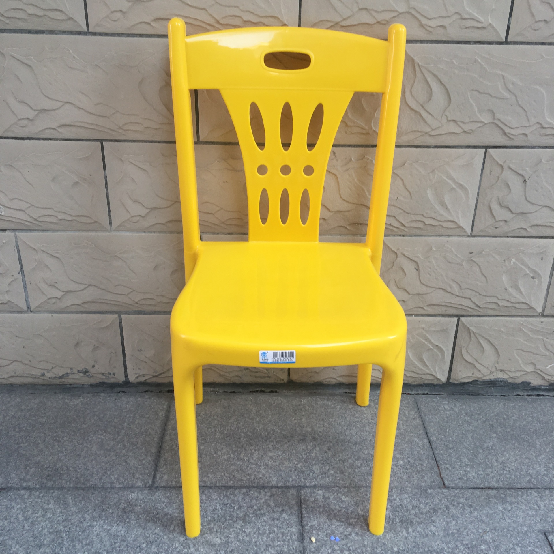 员工产线凳子 塑胶靠背凳 家庭用餐椅 大排档塑料凳新材料注塑