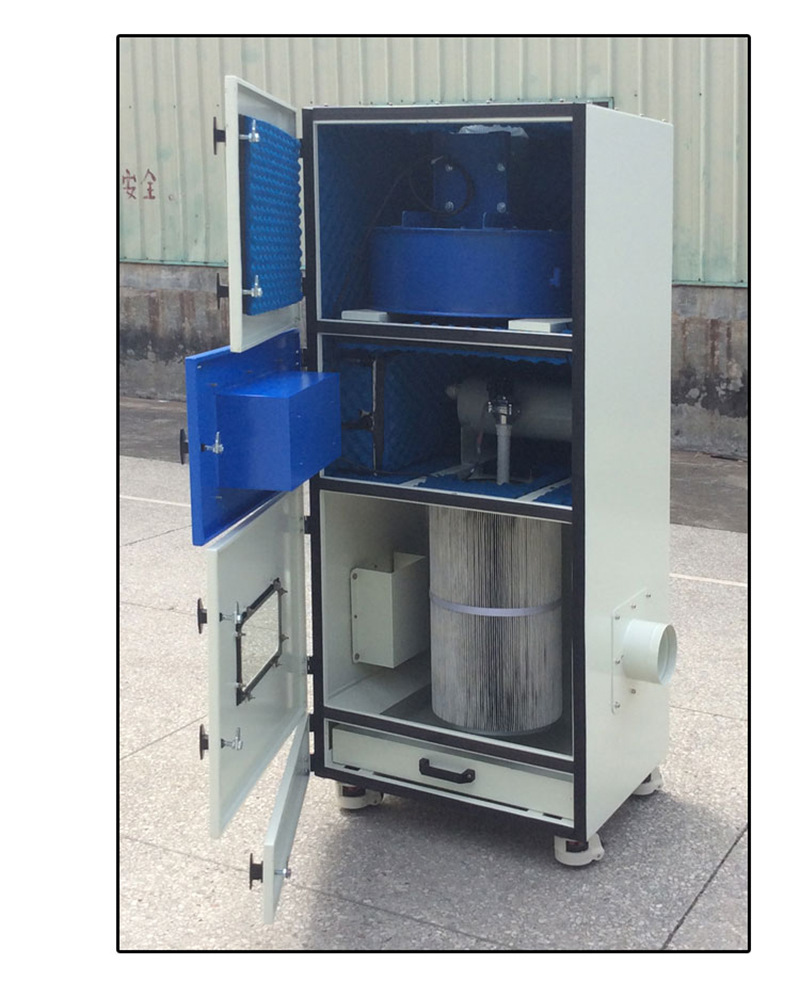 工业集尘柜吸尘电焊烟雾打磨抛光粉尘收集除尘柜器脉冲滤芯机