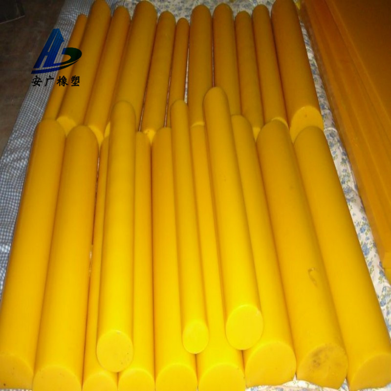 防静电pu胶棒 pu软胶棒 pu胶棒 实心 定做聚氨酯棒 pu棒