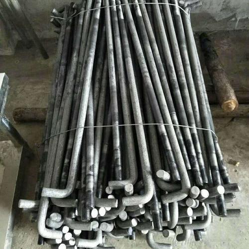 厂家直销7字地脚螺栓 国标碳钢4.8级钢结构地脚螺丝 预埋件