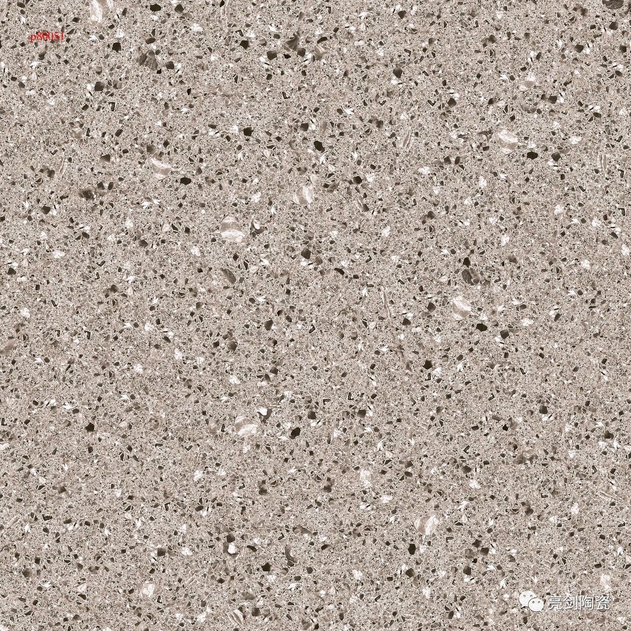 800*800黑色水磨石瓷砖 淄博通体仿古砖厂家工程墙地砖价格