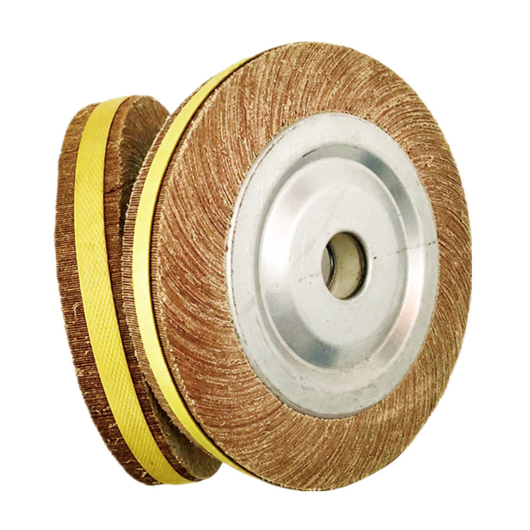 千叶轮 250*30*32孔(60~600)千页轮 砂布抛光轮 抛不锈钢管用