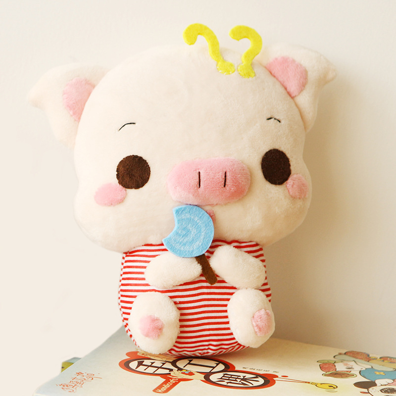 手工diy 布艺制作玩偶 成人礼品创意 不织布材料包小猪