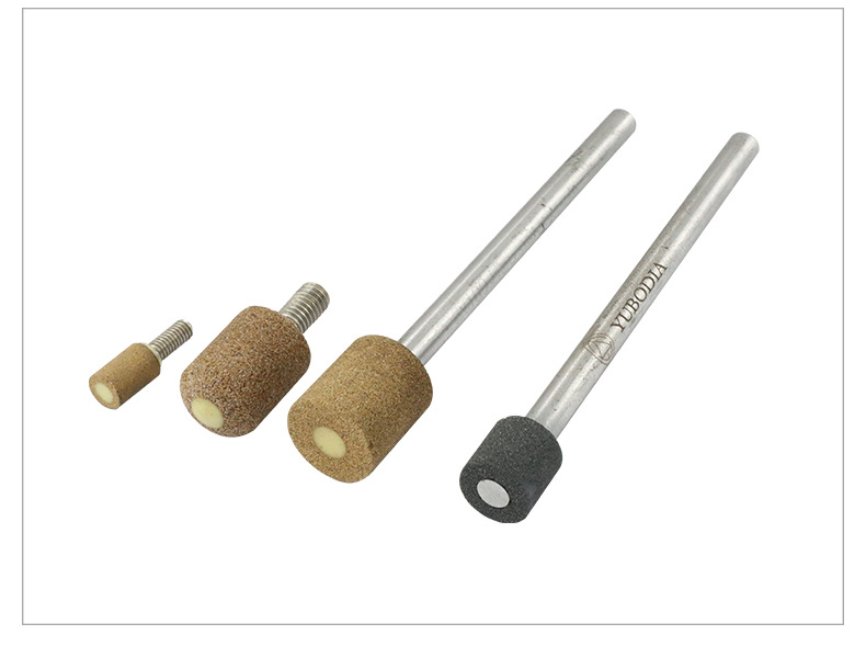 内孔抛光磨头陶瓷金刚石砂轮陶瓷cbn磨棒砂轮 盲孔通孔研磨小砂轮