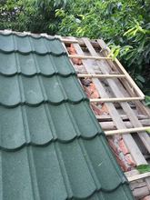 渭南镀铝锌别墅屋顶瓦及配件  角型彩石金属瓦脊瓦 屋面翻新改造