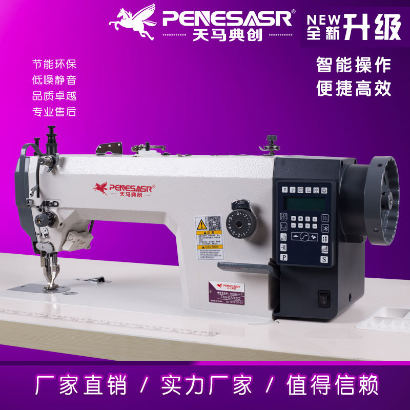 Computer Synchronous Car Leather Dy Thick Material Synchronous Car Industrial Automatic Sewing Machine Thick Material Sewing Machine Factory Direct