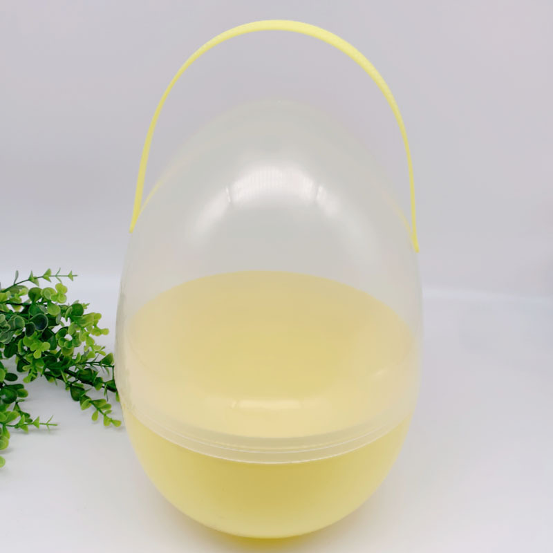 复活节彩蛋批发 儿童复活节diy彩蛋 大号儿童塑料开口蛋