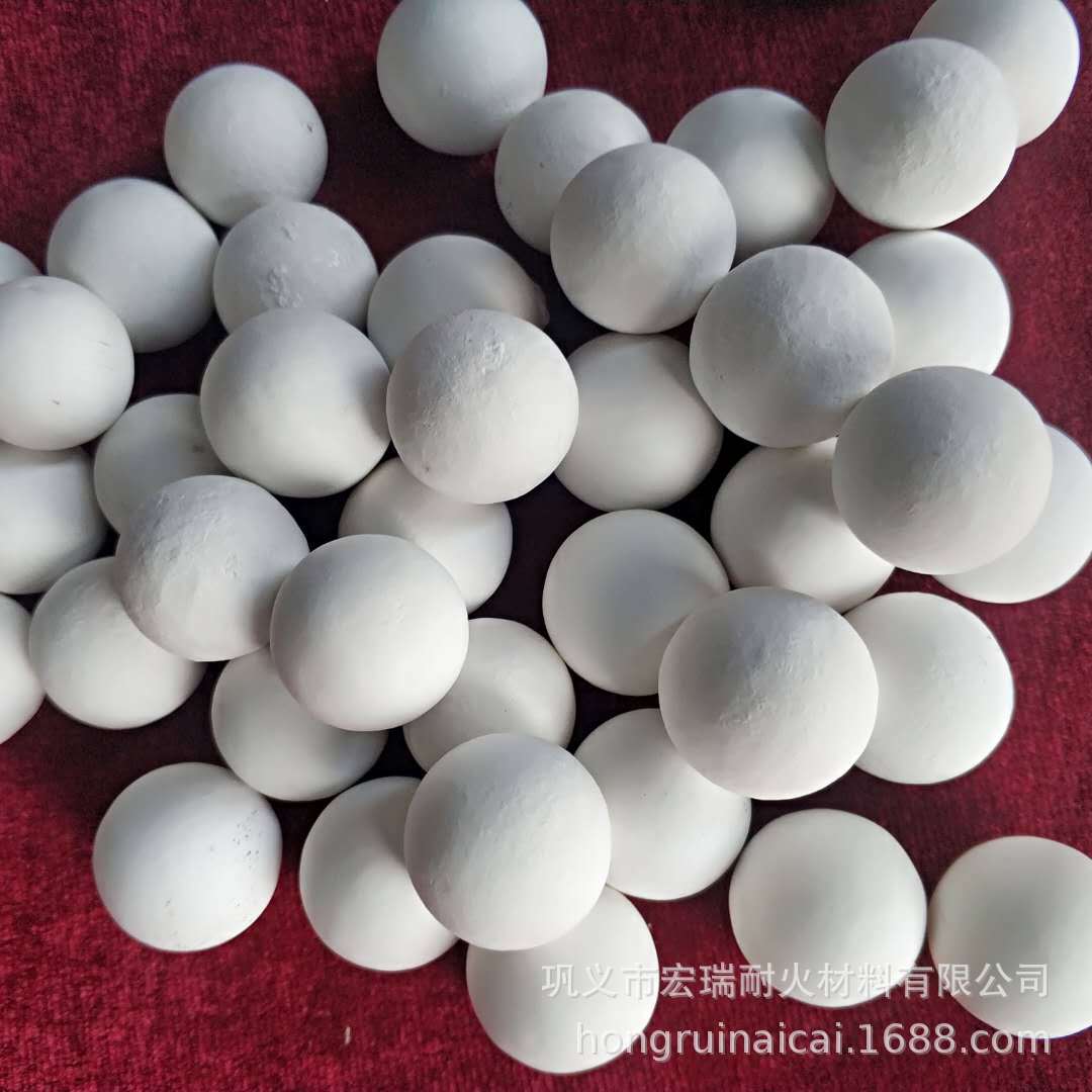 宏瑞耐材诚招全国合作熔铝炉专用高铝质刚玉质储热耐火湖南蓄热球