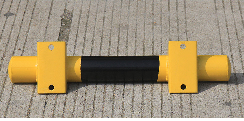 钢管定位器挡车器2米u型汽车防撞倒车墩止退器车库阻车器固定车位