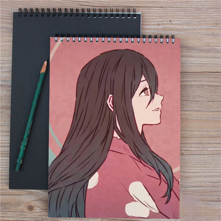 多罗罗百鬼丸美绪漫展文具店学生美术本素描本涂鸦本动漫周边